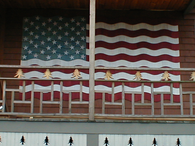 Shingled American Flag